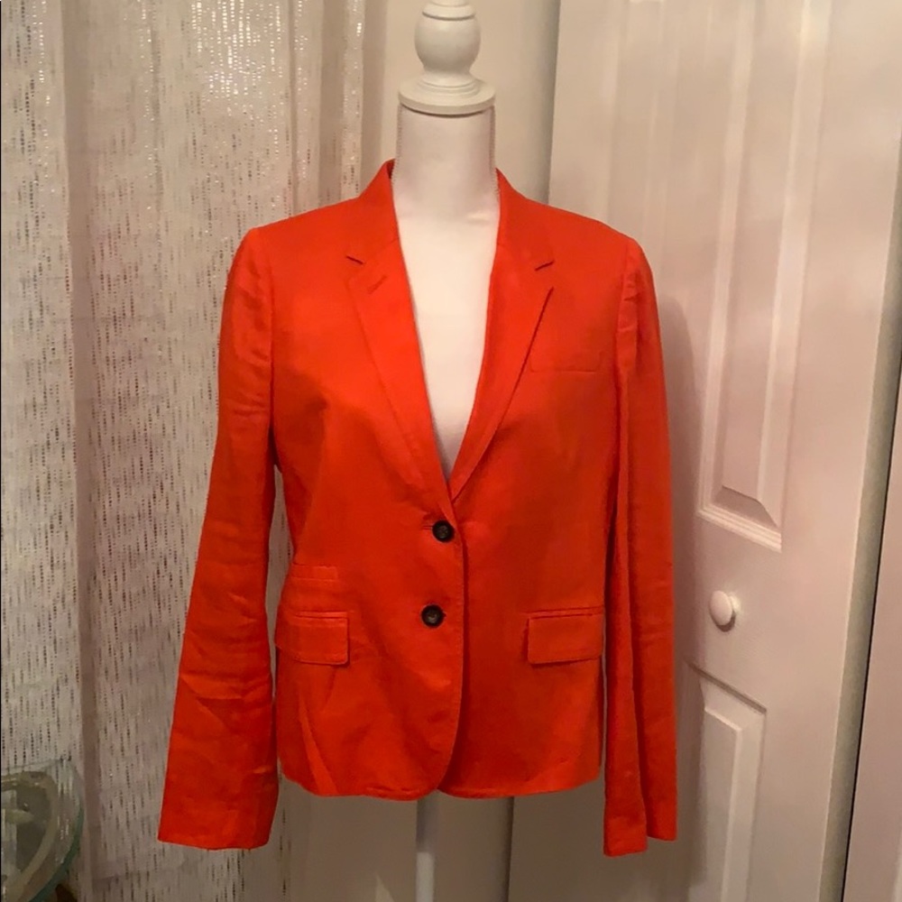 J. Crew Orange Blazer